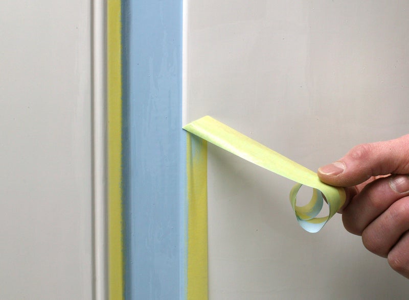 tesa 43340000100 Precision Mask Indoor Masking Tape for Painting and Decorating, Residue Free Removal, 50 m x 25 mm - Image 4